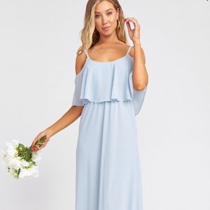 Show Me Your MuMu Caitlin Ruffle Maxi Dress